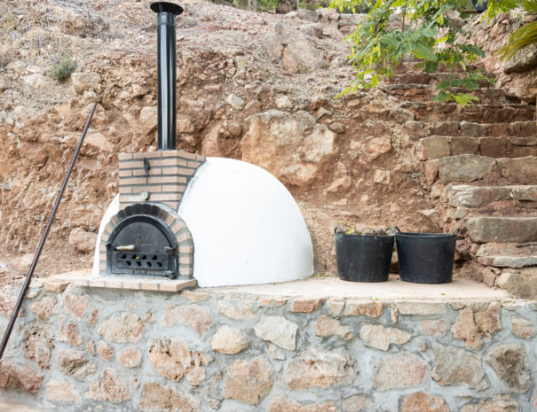 Casa Balconi huisje Casa Capriolo buitenkeuken