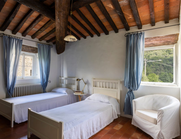 Casa Balconi huisje Casa Capriolo slaapkamer