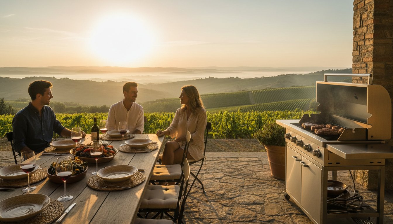 BBQ faciliteiten in je vakantiehuis in Italië: Genieten van het buitenleven in Piemonte