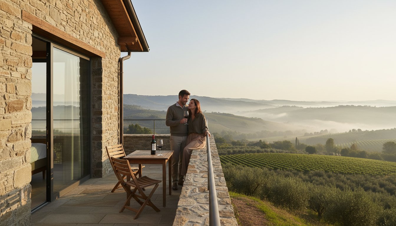 Romantisch huisje in Piemonte: Samen genieten van luxe en rust