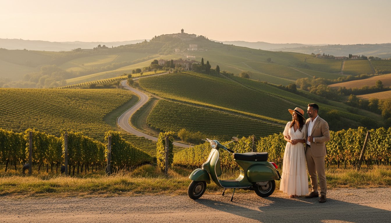 Vespa huren in Piemonte: Jouw gids voor de ultieme Italiaanse beleving