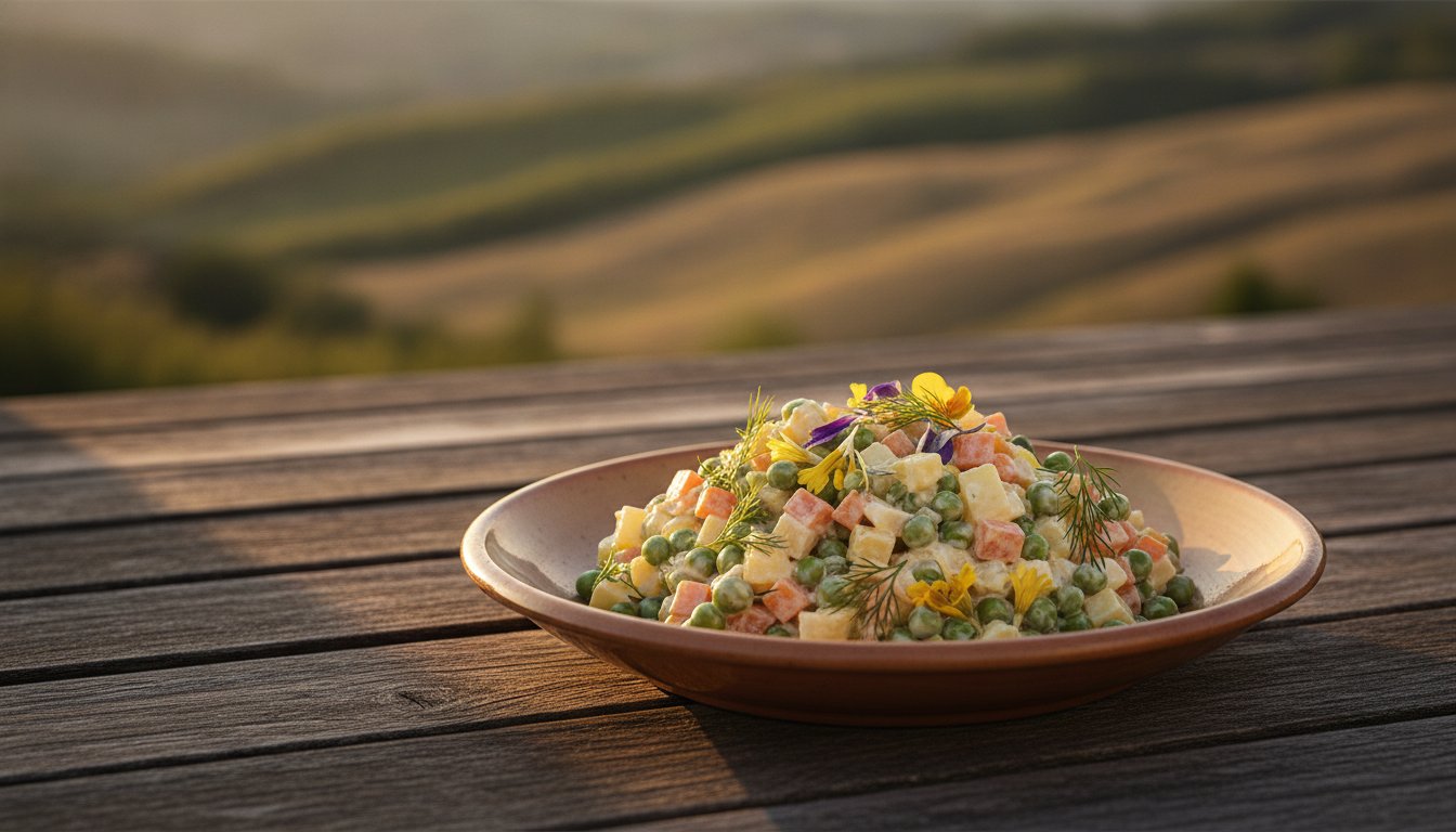 Insalata russa: de smaak van een authentieke italiaanse zomer