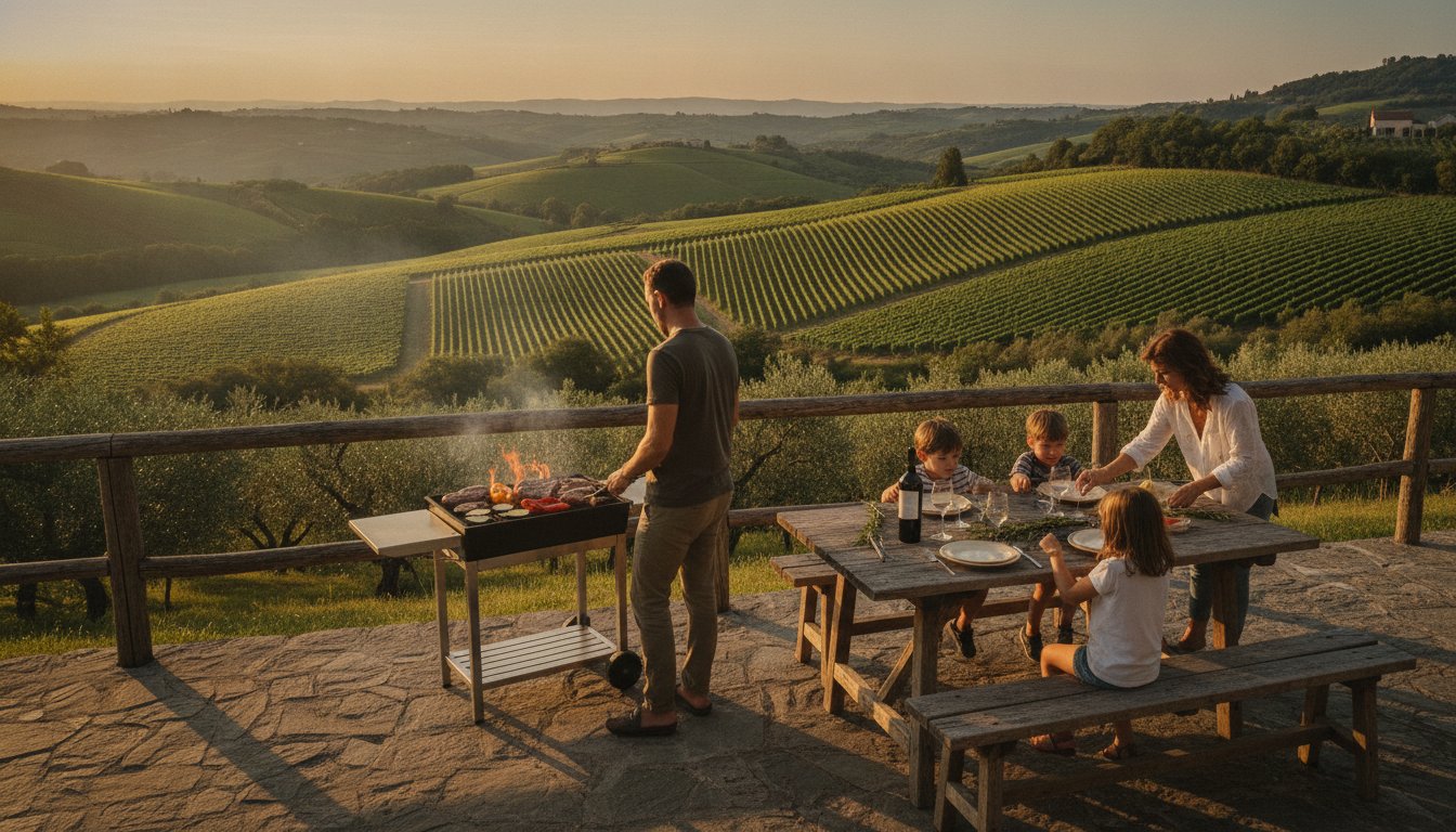 BBQ faciliteiten in je vakantiehuis in Italië: Genieten van het buitenleven in Piemonte
